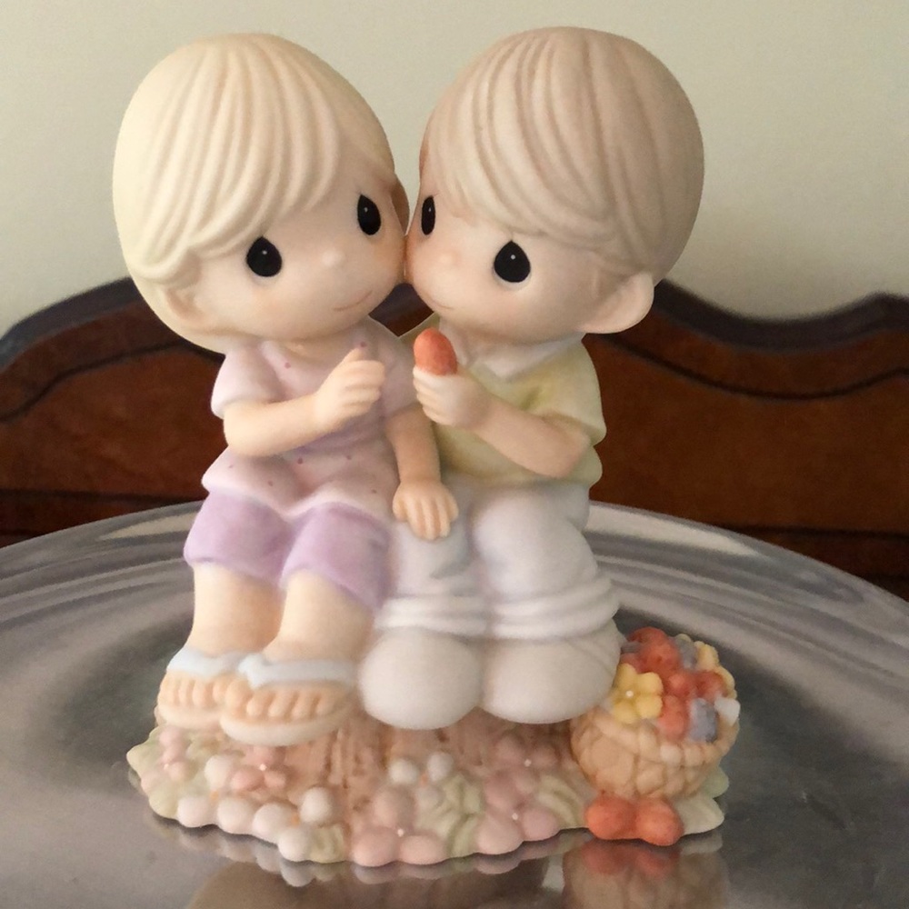Adorable Boy and Girl Precious Moments